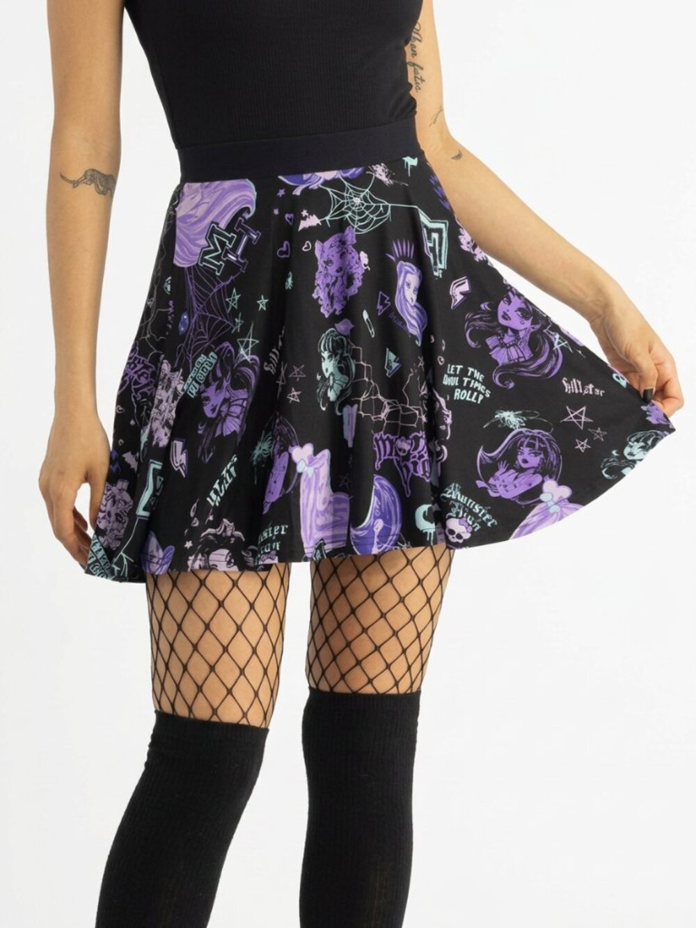 KILLSTAR x Monster High Haunt It mini skirt NWT